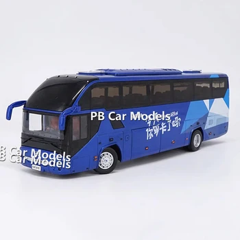 1: 42 Оригинален модел на туристически автобус Суджоу Jinlong Haige Bus KLQ6125B H92