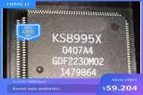 100% Нова Безплатна доставка Xinlida micro KS8995X QFP128 оригинално петно на дупката може да бъде директно