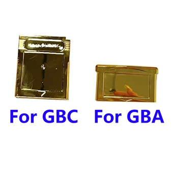 100шт Златно покритие За GameBoy Color GBC За Game Boy Advance GBA GB Корпус Касета за игра на карти Пластмасовия Капак на Корпуса