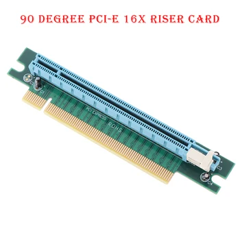 1бр PCI-E 16X Странично Card 90 Градуса Pci-Express Pci-E 16X Правоъгълен Удължител Протектор Странично Адаптер за Карта За сървър 1U
