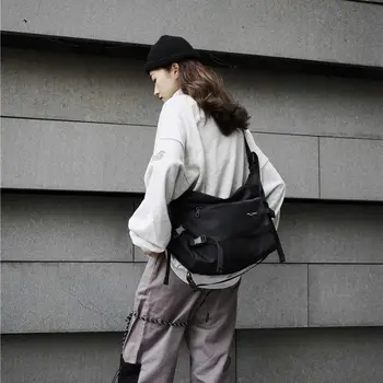2023new градинска функционална чанта в стил хип-хоп харадзюку, чанта през рамо, чанта за инструменти, раница за мъже и жени, чанта на едно рамо
