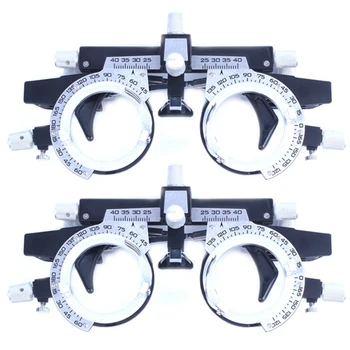 2X оптични рамки за пробни лещи за оптометрия очите