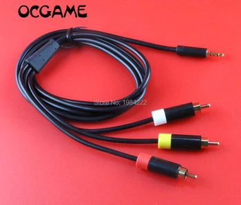 ChengChengDianWan висок Клас 1,5 М AV кабел Аудио-Видео Кабел Кабел за видео игри XBOX 360 E Версия на 15 бр./лот