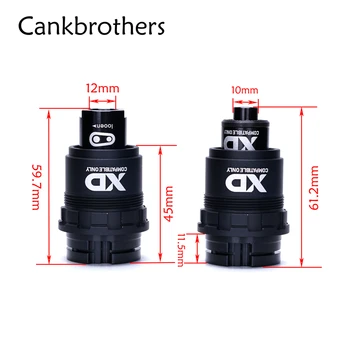 Crankbrothers-piezas de reparación de cojinete de eje de Cassette, cobalto 2/3 XD Freehub 142X12 148x12 alxe МТБ XD