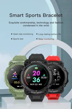 FD68S смарт часовници мъжки женски с телевизор, спортен фитнес-гривни, ръчни часовници, водоустойчиви мъжки смарт часовници с Bluetooth за Android и IOS