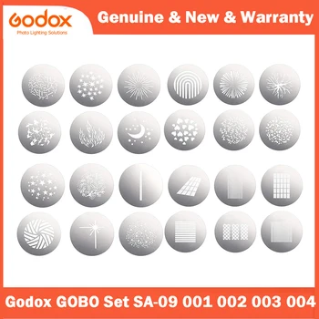 Godox GOBO Set SA-09 001 002 003 004 за Godox S30 SA-17 SA-P фокусирующий led видео сигнал с регулируем монтиране Bowens