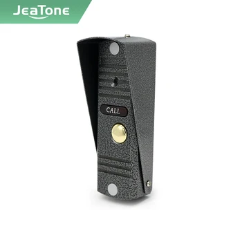 Jeatone Sasha smart WIFI 4-жични видео домофон звънец 1.0 MP домофонна система с висока резолюция IP65, защитен от атмосферни влияния, AHDcamera, 84201sliver