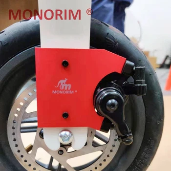 MONORIM MD RF резервни Части за скоба на предното колело за електрически скутер XIAOMI M365 Инсталирате на предното дисково на спирачното колелото и заден мотор
