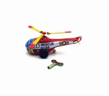 MS653 хеликоптер ретро играчка лидице играчка персонализирани подаръци творчески подпори тенекеджия играчки на едро