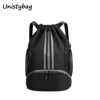 Unistybag, спортна раница за фитнес зала, мъжка чанта с голям капацитет, модерна училищна чанта, водоустойчива чанта за йога, баскетболно чанта за момичета, тренировочная чанта