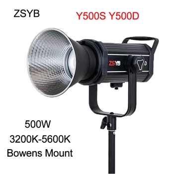 ZSYB 500 Watt Led Лампа за Снимане 3200 До-5600 Към Видео Лампа за Камера Фото Видео Професионален Прожектор Аксесоари За Закрепване Bowens