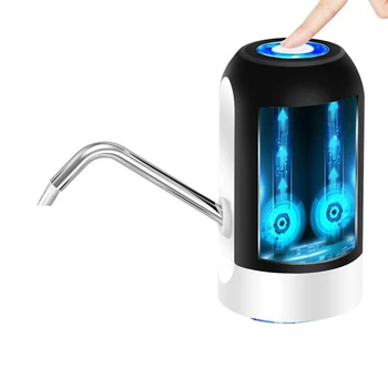 Диспенсер за бутилки с вода, помпа за бутилки с вода, зареждане чрез USB, автоматична помпа за питейна вода, преносими електрически диспенсер за вода