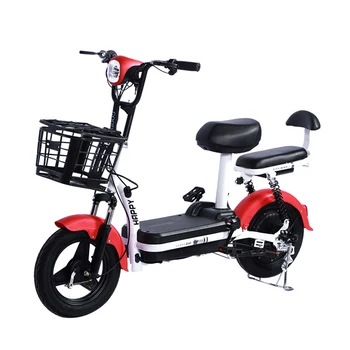 Електрически мотоциклет на литиеви батерии 48v12ah, електрически автомобил с предните и задните дискови спирачки с задната седалка, джобно на превозното средство с моторно задвижване