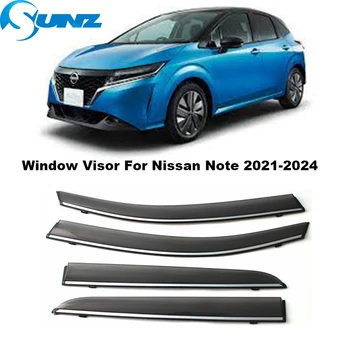 Козирка Страничен прозорец За Nissan Note E13 2021 2022 2023 2024 сенника На Прозореца на Колата, Козирка От устойчив на атмосферни влияния, Врата Козирка, Защита От Вятър и Дъжд