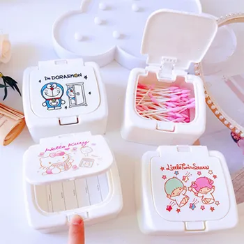 Креативен органайзер за бижута Sanrio My Melody Cinnamoroll, подвижна кутия за съхранение, Куроми Кити, джобно пръстен, колие, калъф, подаръци