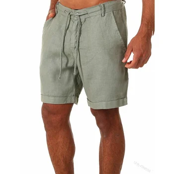 Летни къси панталони за мъже, нови обикновена всекидневни спортни панталони дантела, мъжки модни шорти, мъжки баскетбол панталони, всекидневни плажни шорти