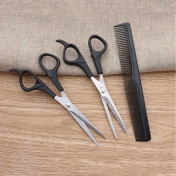 Машина за рязане на коса, ножица, гребен, машинка за подстригване, мъжки професионални ножици за подстригване на коса фризьорски инструмент за филировки