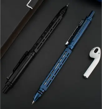 Механичен молив от алуминиева сплав TITANER Автоматичен молив 0,5 мм /0,7 мм Професионален механичен молив за рисуване