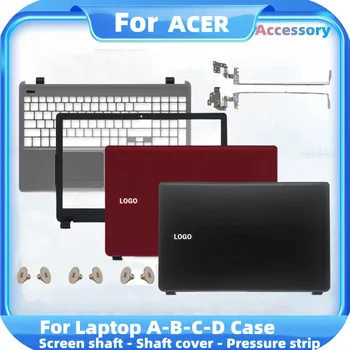 Нов LCD дисплей За лаптоп Делото За Acer Aspire E1-510 E1-530 E1-570 E1-532 E1-572G E1-572 Z5WE1 на Предния капак на Панти Акцент за ръце 15,6 