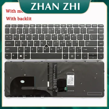 Новата работа на смени клавиатура за лаптоп, съвместима за HP 840 745 G3 G4 848 G3 HSTNN-I33C