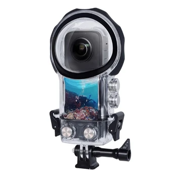 Подводна защитната обвивка за гмуркане за Insta360x3 за гмуркане 50 м аксесоари за панорамната камера за движение