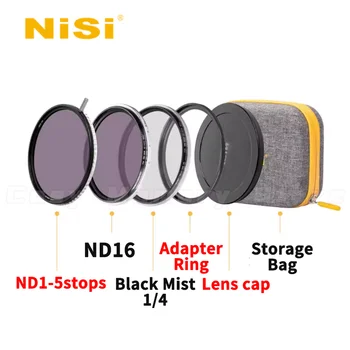 Разход на набор от NiSi променлив nd True Color ND1-9 ND1-5 nd огледало 49/52/58/67 77 82 мм, филтър за портрети