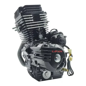Резервни части и аксесоари за китайски мотоциклети Lifan Двигател на мотоциклет 300cc-цилиндров мотор с водно охлаждане