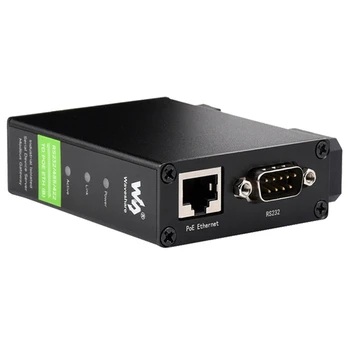 Сериен сървър Waveshare на DIN-шина RS232/485/RS422 ЗА RJ-45 Ethernet TCP/IP НА сериен модул