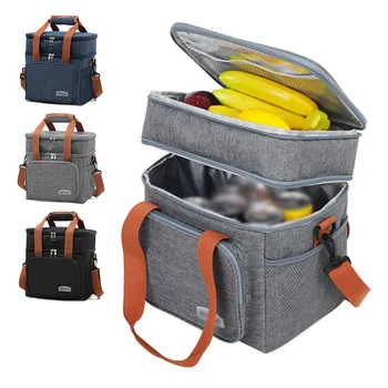 Случайна чанта за обяд, преносим обяд-бокс, чанта-хладилник, водоустойчива раница, чанта за bento, чанти за съхранение на храни за пътуване, пикник