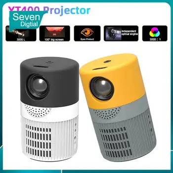 Съвместимост С Видеобумером Мини media player е Портативен HD-тъй като beemer За вашия телефон Android T84c Видео Проектор Led