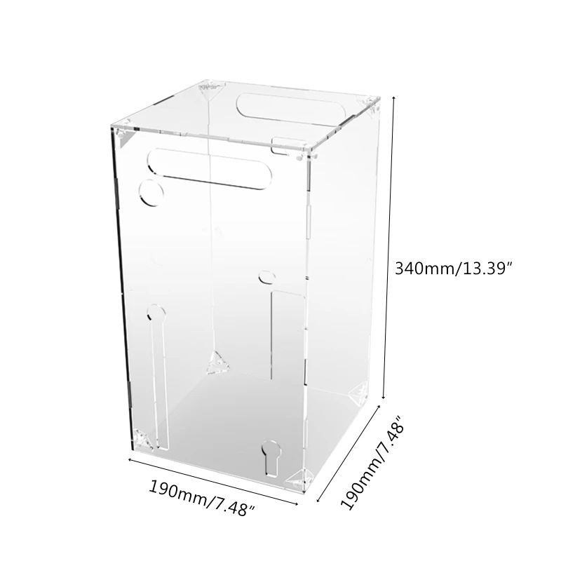 Прахоустойчив калъф за конзола, Акрилна кутия със защита от надраскване, Водоустойчив КАЛЪФ за серията xbox